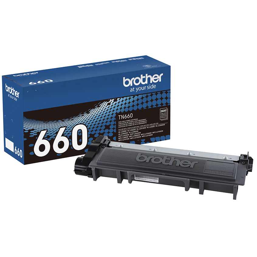 4 High Yield Black Toner Cartridge TN660 HL-L2300D For Brother DCP-L2540DW TN630